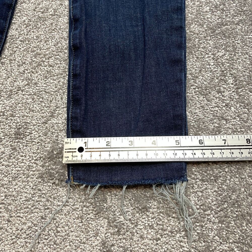Banana Republic Mid Rise Skinny Jeans Haig Blue Vintage Dark Wash Womens 30 Reg - Picture 8 of 12
